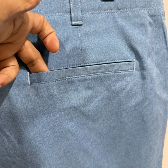 Ben Hogan Mens Blue Golf Performance Flat Front Active Flex Stretch Short Sz 42 - Picture 9 of 16